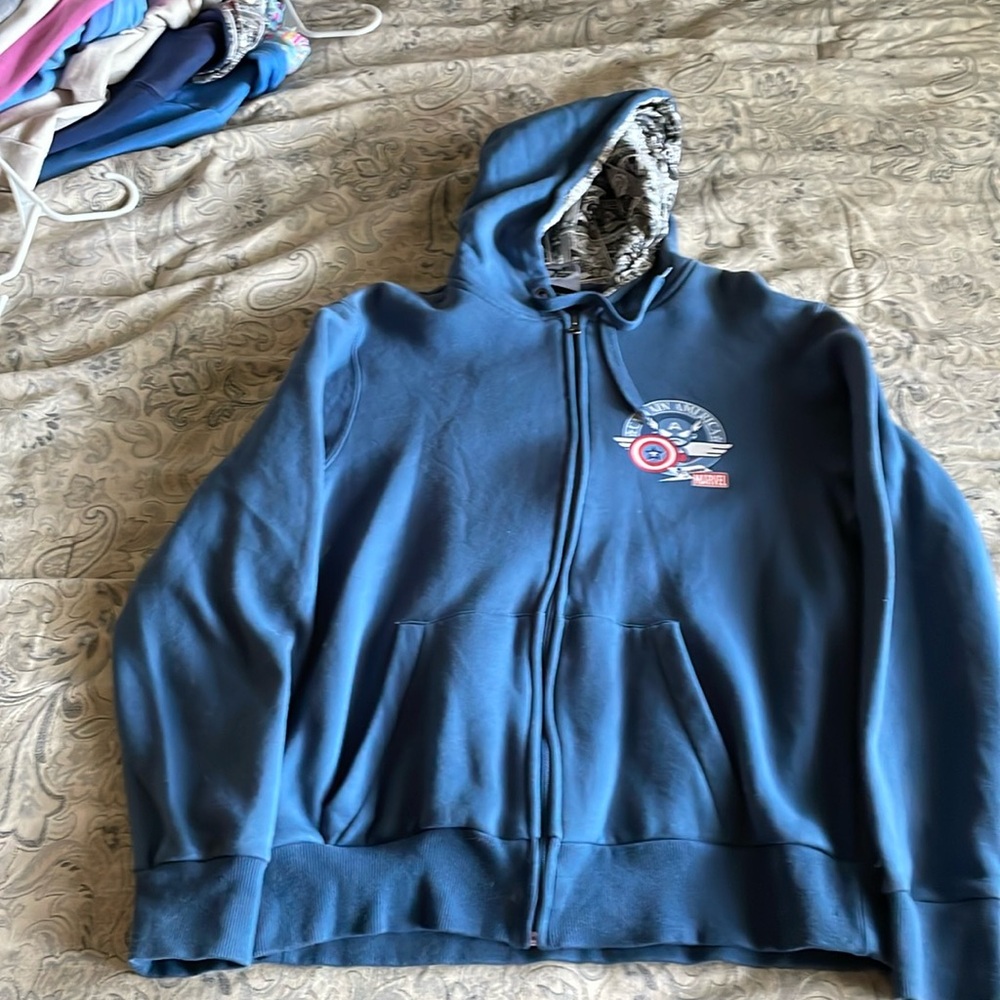 Tokidoki Captain America Marvel Hoodie